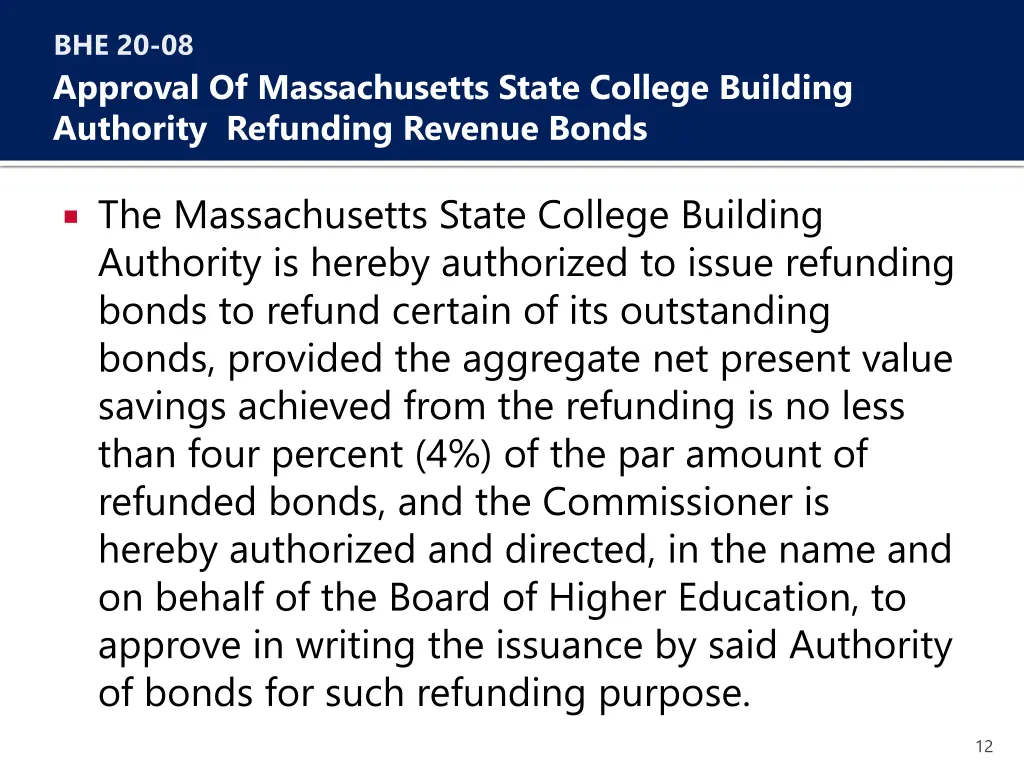 bhe 20 08 approval of massachusetts state college