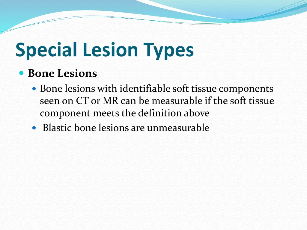 special lesion types