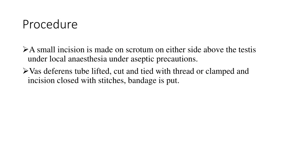 procedure