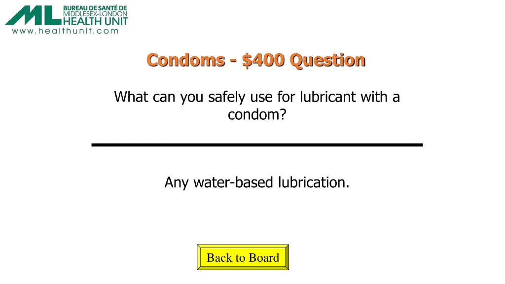 condoms 400 question