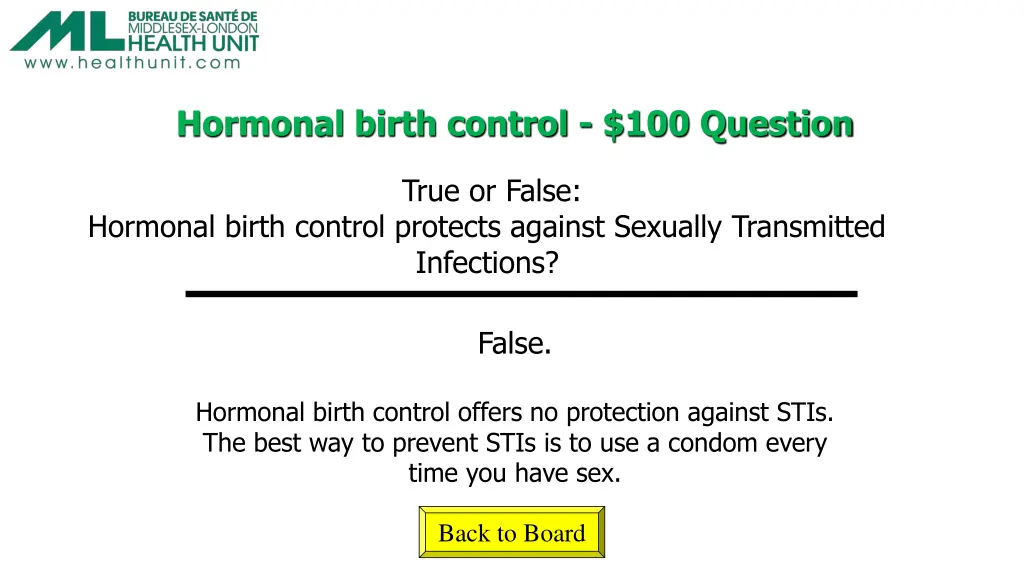 hormonal birth control 100 question
