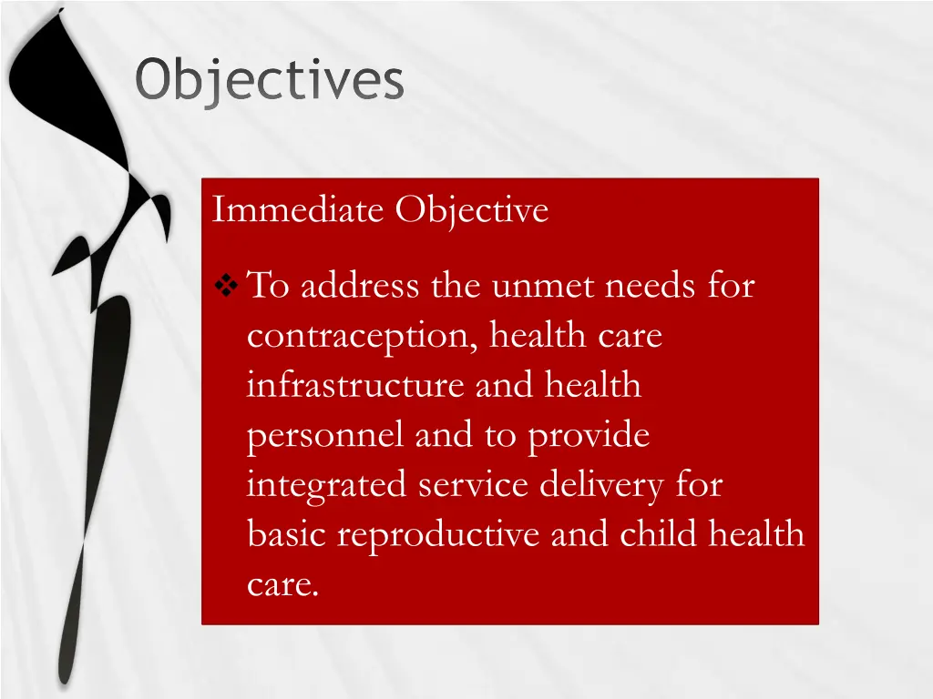 objectives