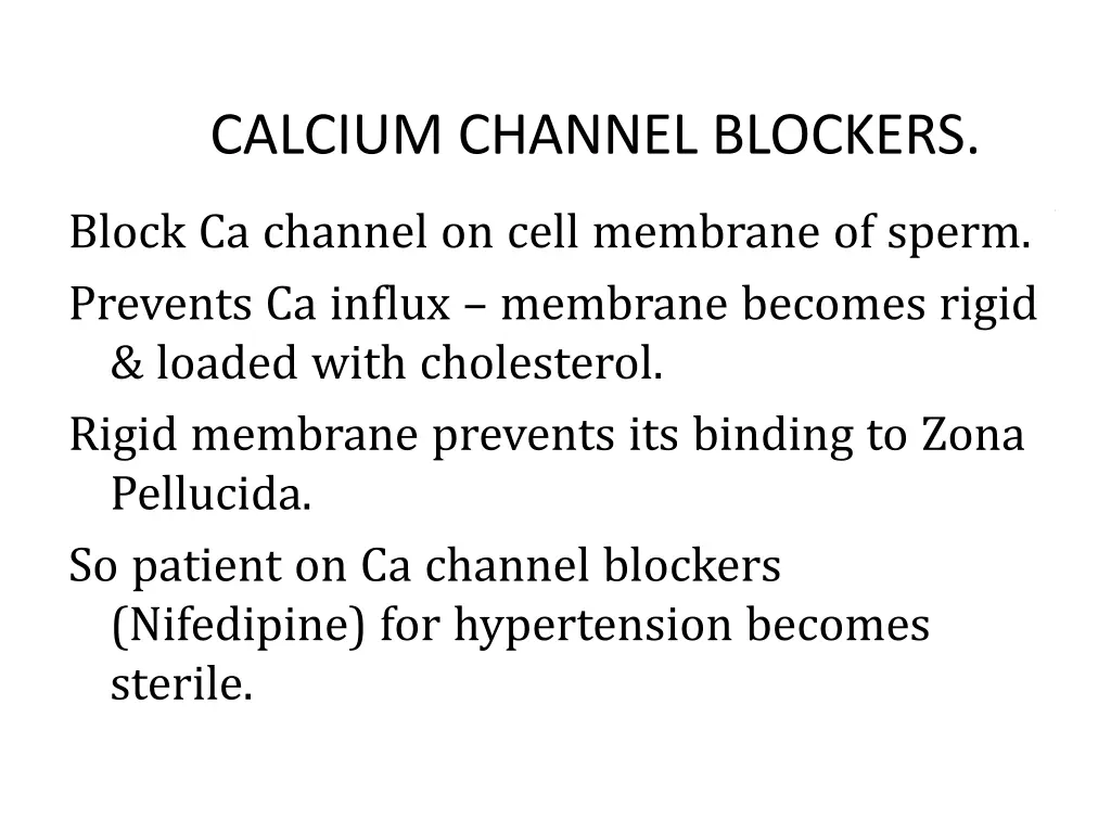 calcium channel blockers