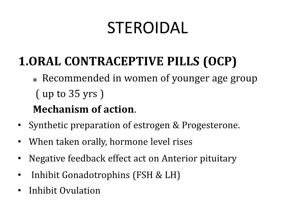 steroidal