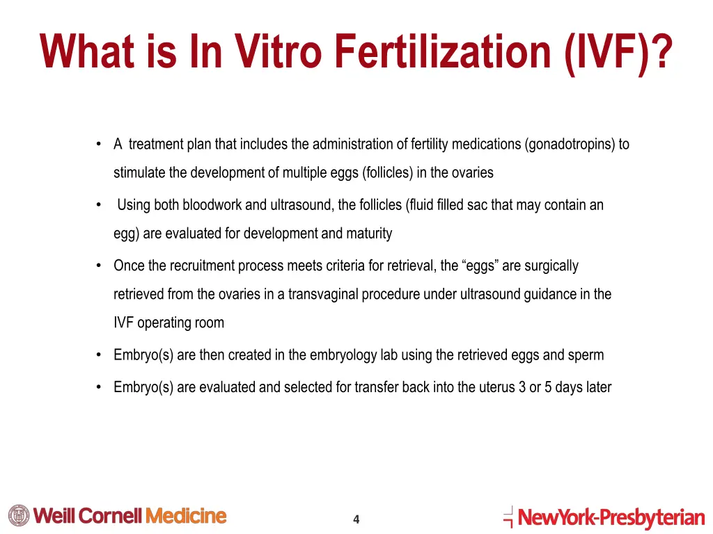 what is in vitro fertilization ivf