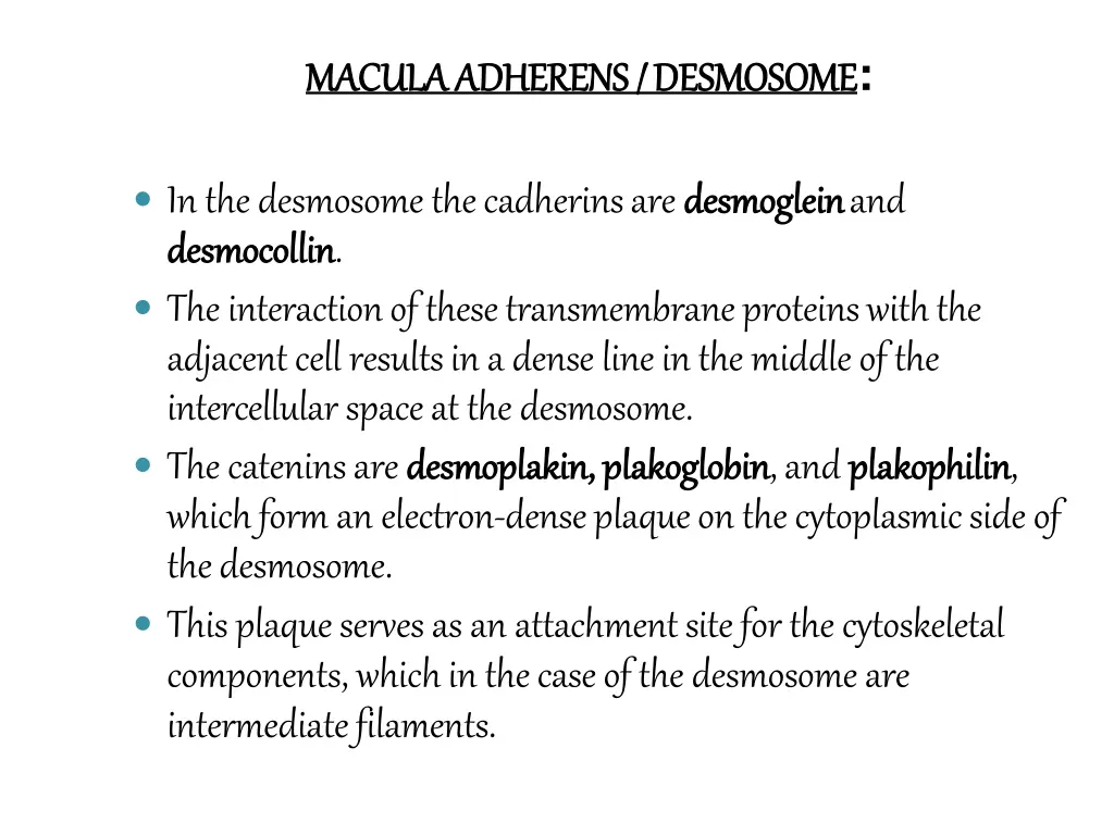 desmosome