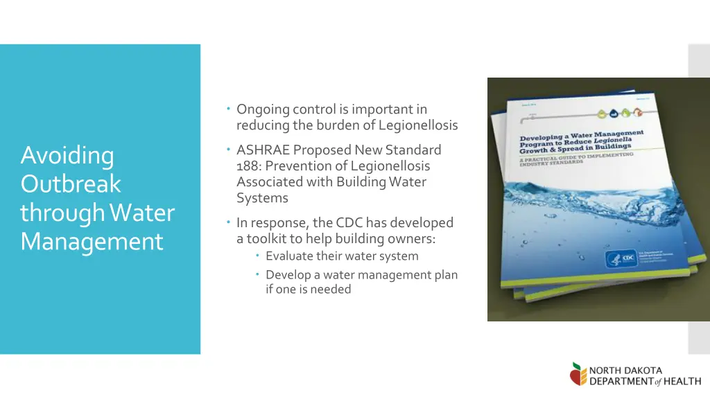 ongoing control is important in reducing