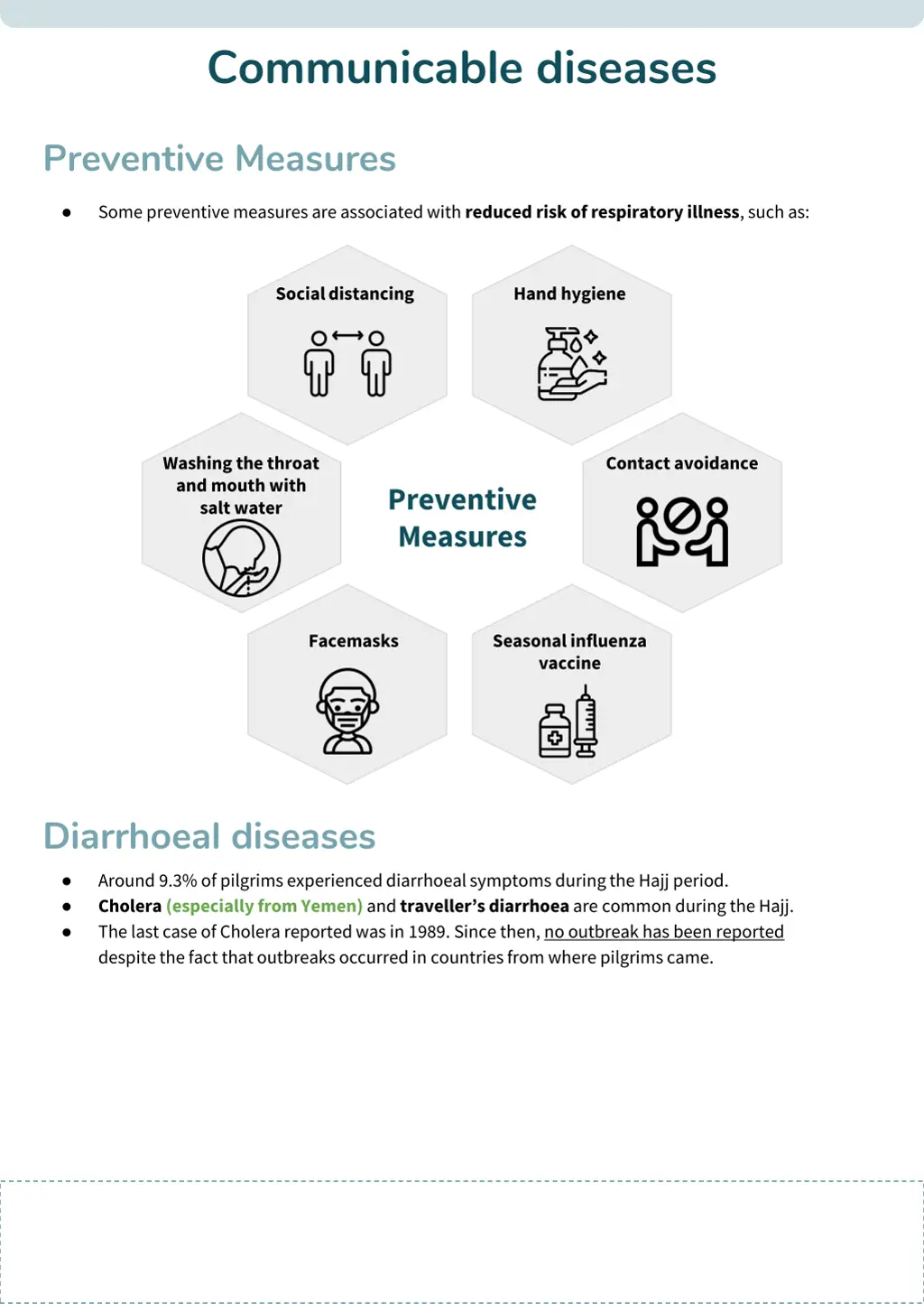 communicable diseases 1