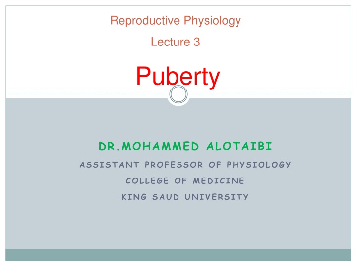 reproductive physiology