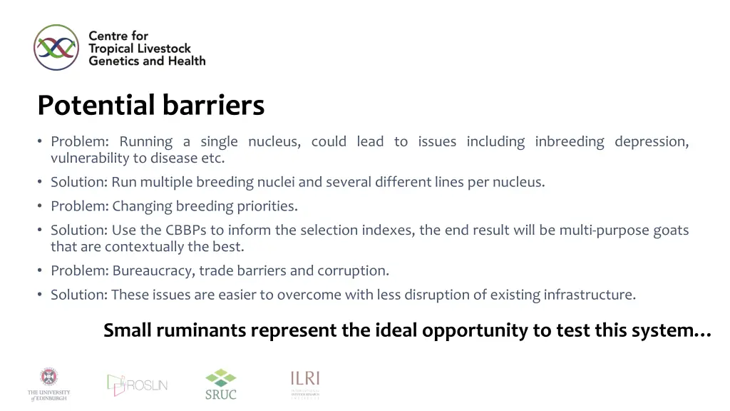 potential barriers