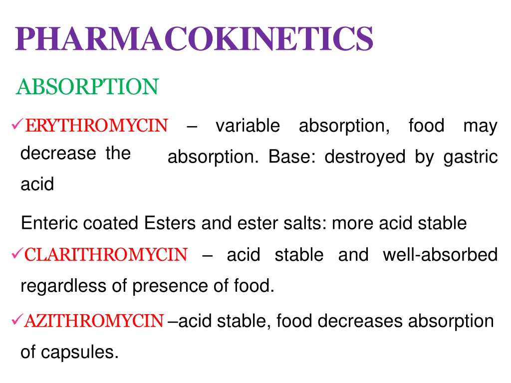 pharmacokinetics