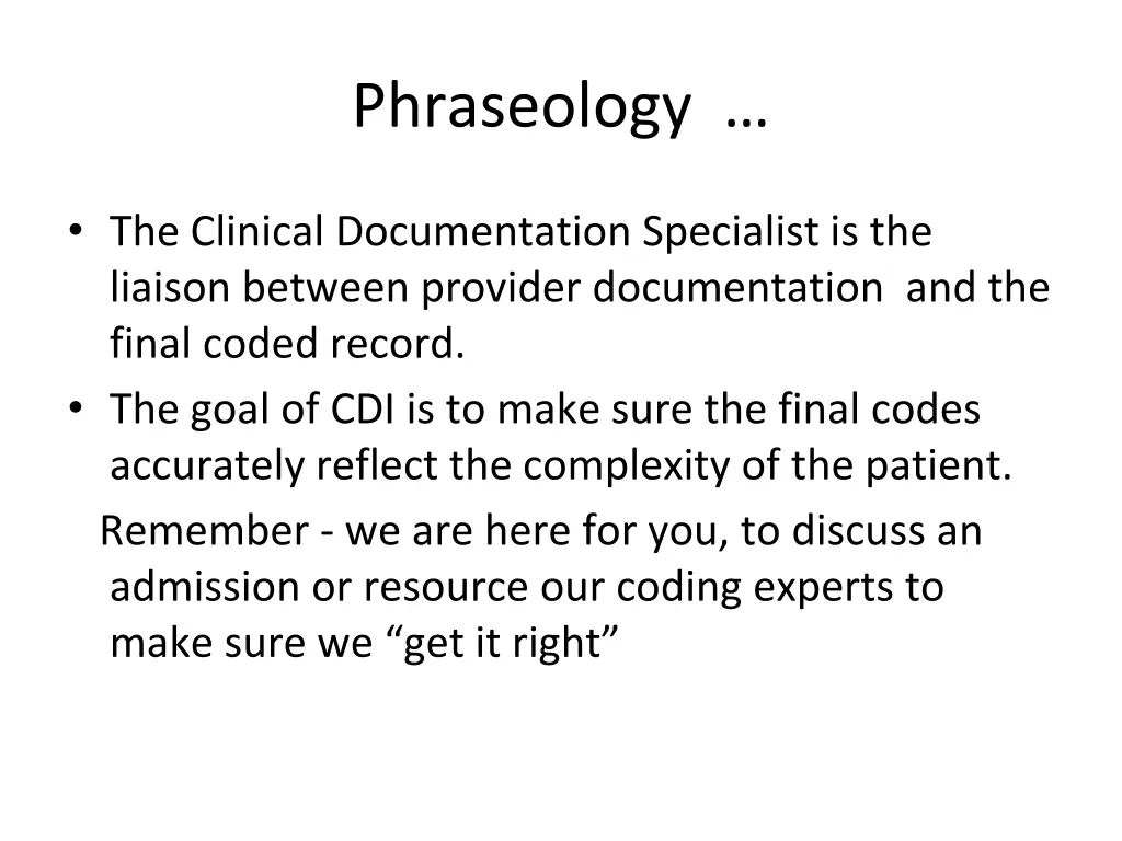 phraseology