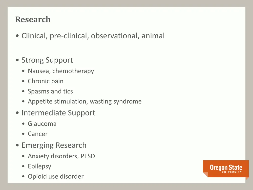 research