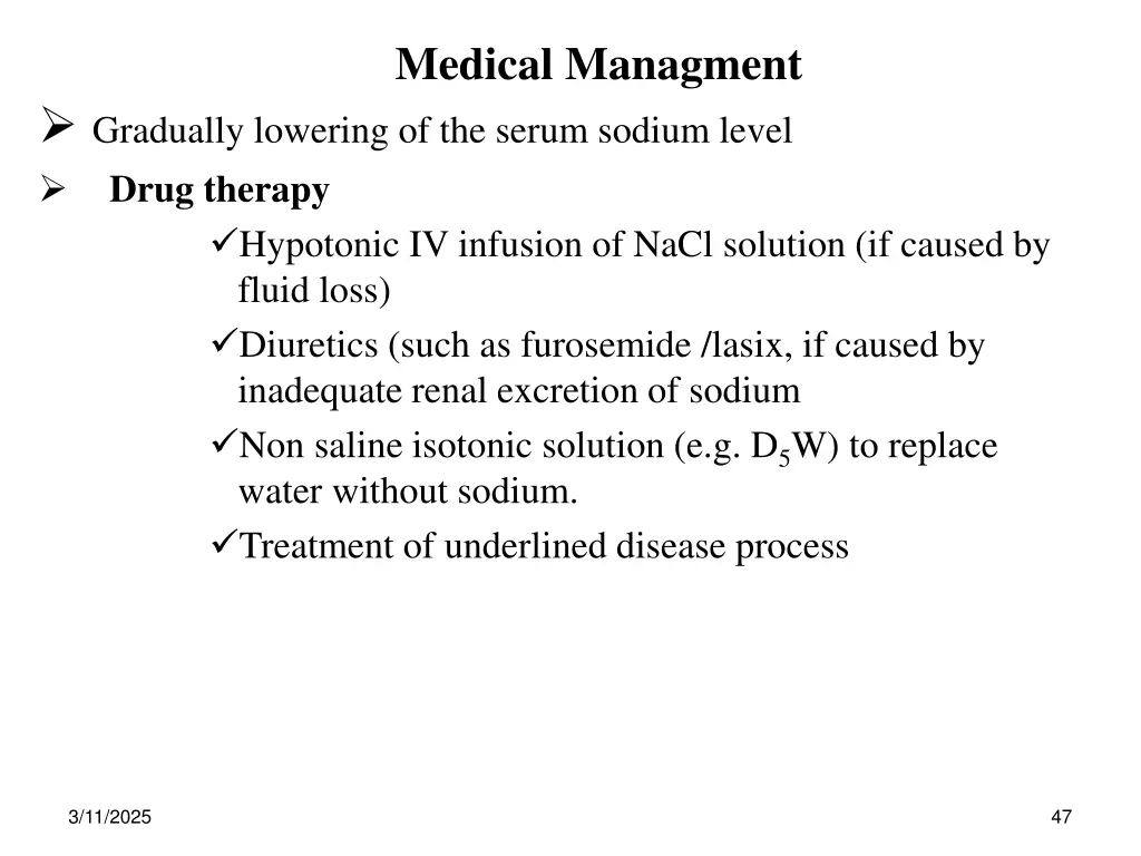 medical managment