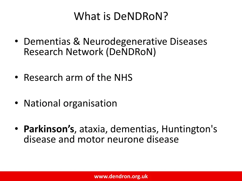 what is dendron