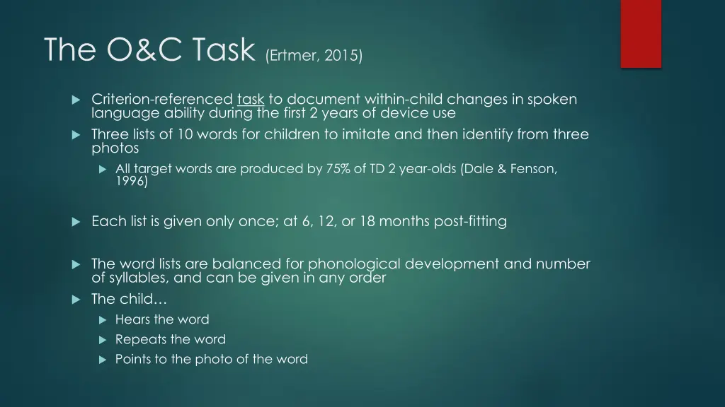 the o c task ertmer 2015
