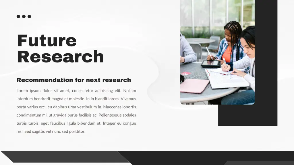 future research