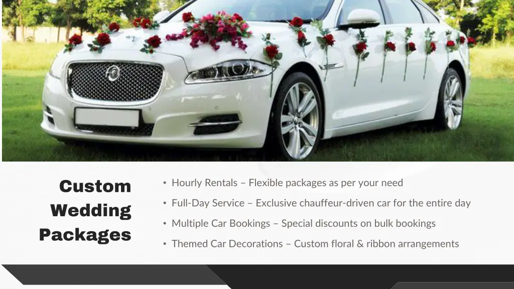 hourly rentals flexible packages as per your need
