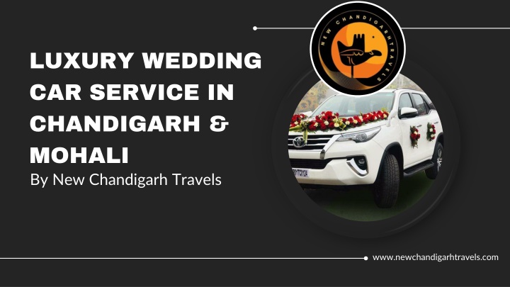 luxury wedding car service in chandigarh mohali
