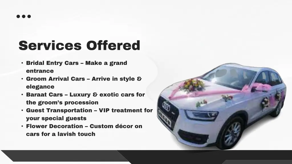 services offered
