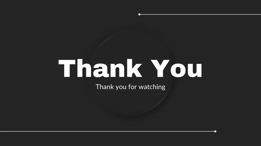 thank you thank you for watching