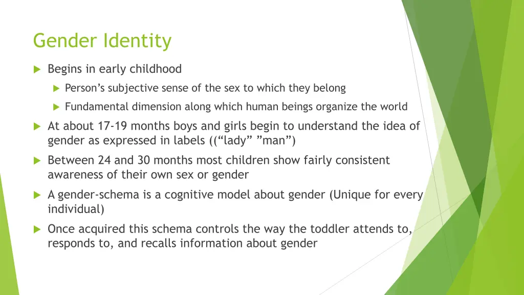 gender identity