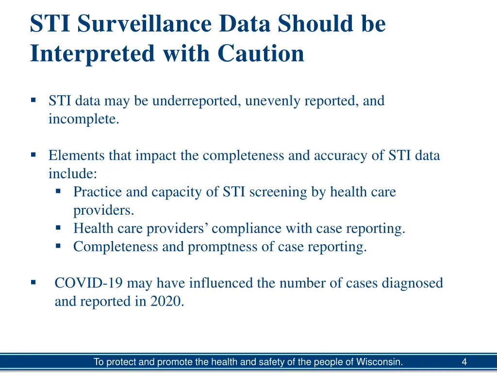 sti surveillance data should be interpreted with