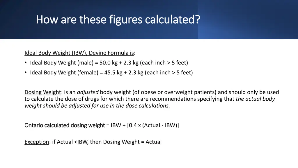how are these figures calculated how are these