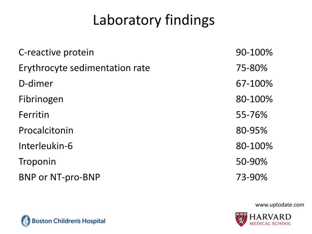laboratory findings 1