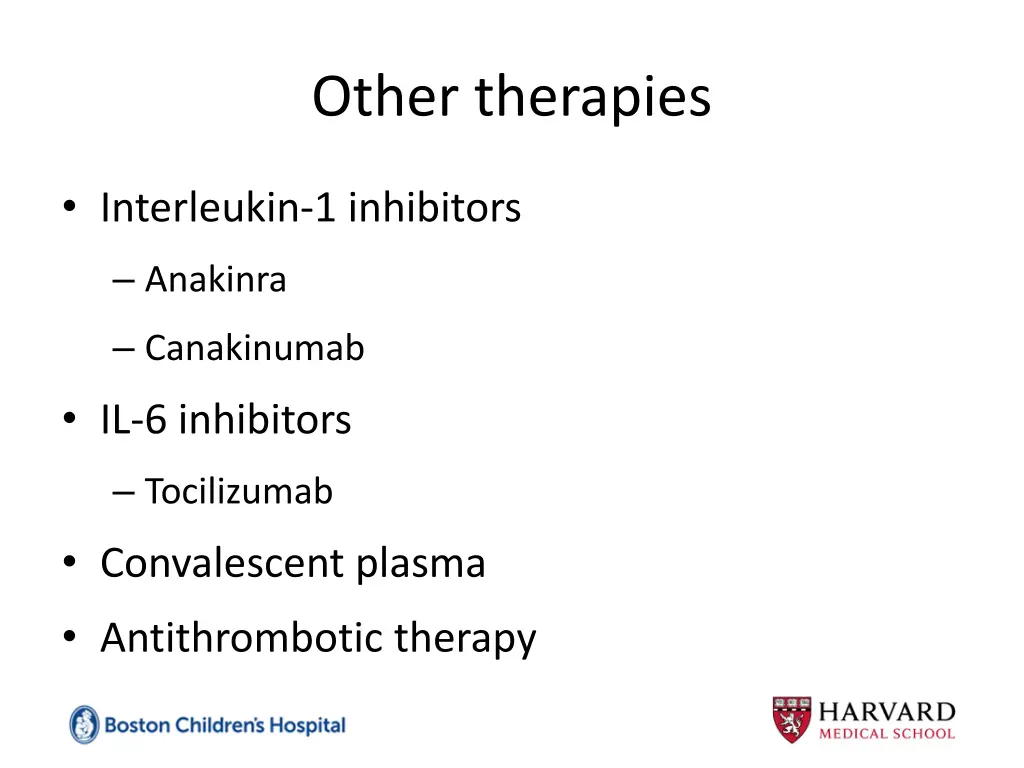 other therapies