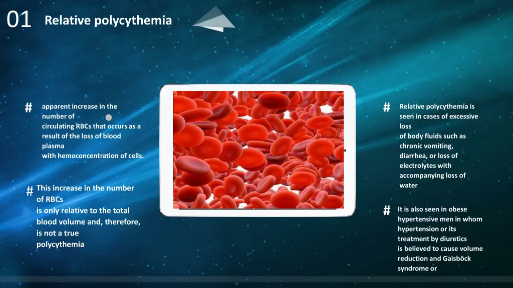 01 relative polycythemia