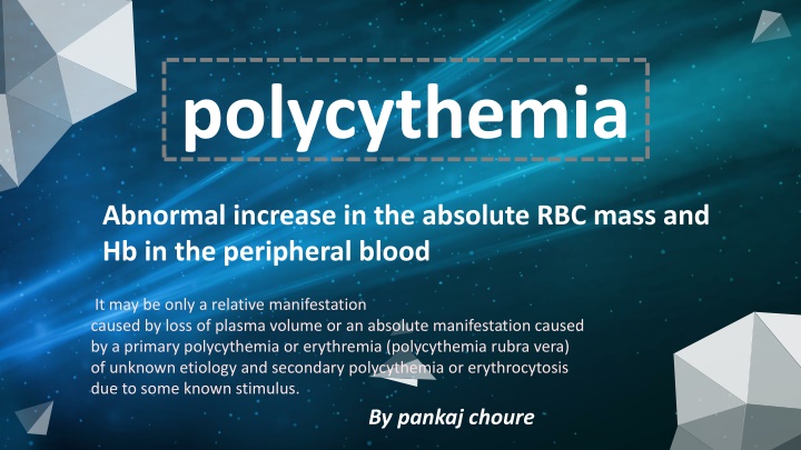 polycythemia