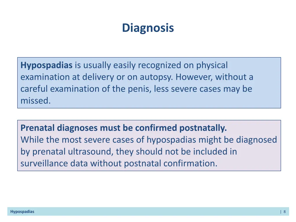 diagnosis