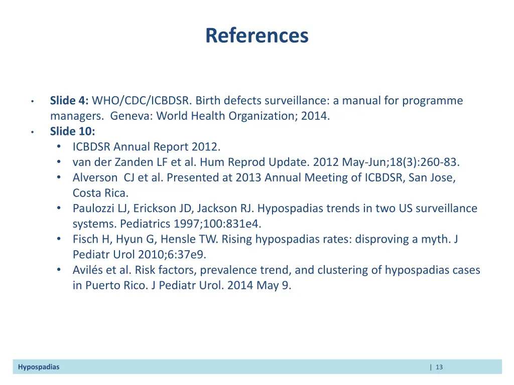 references
