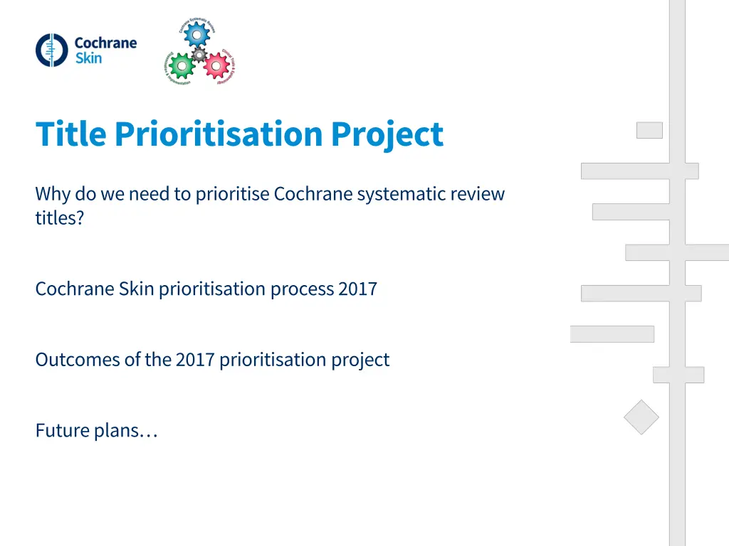 title prioritisation project