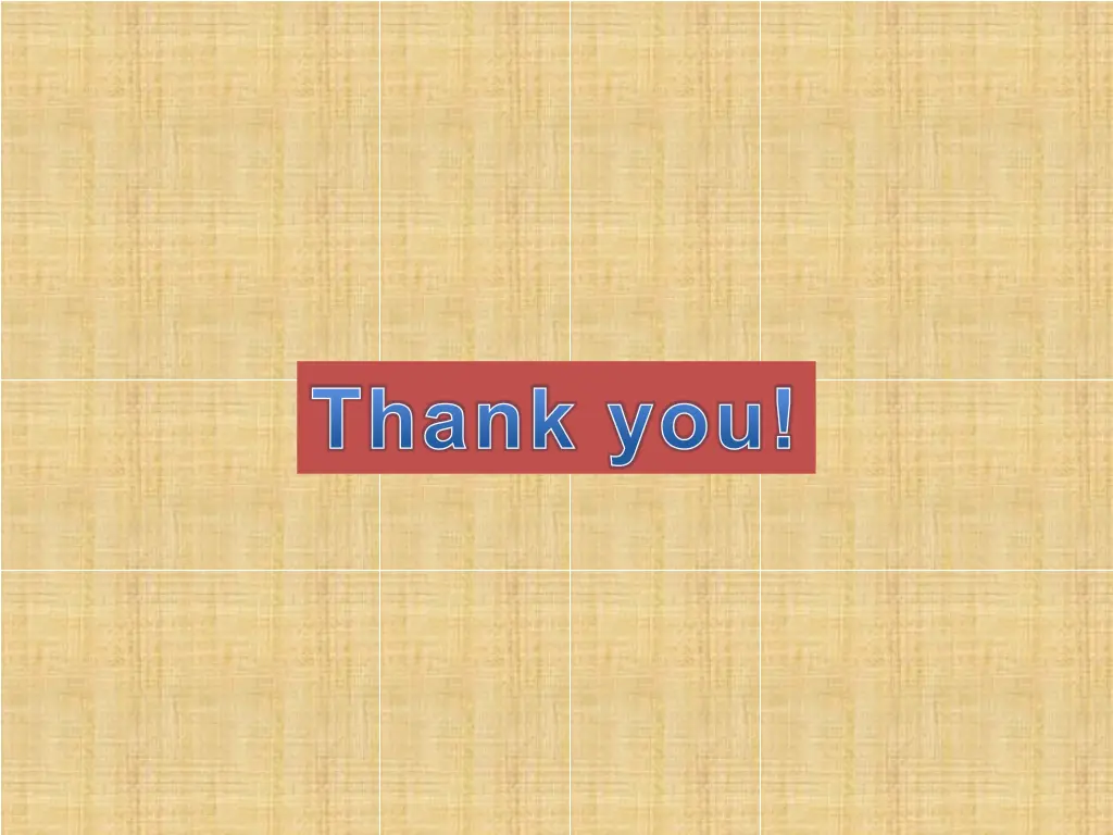 thank you