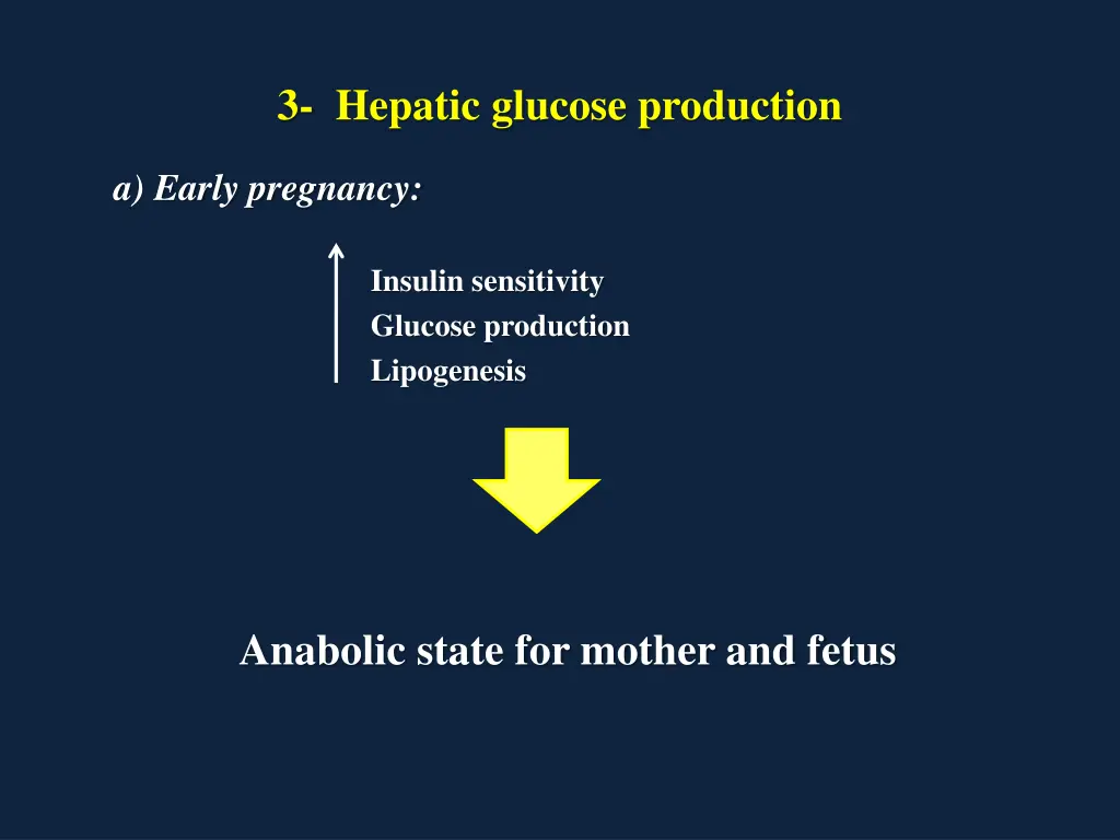 3 hepatic glucose production