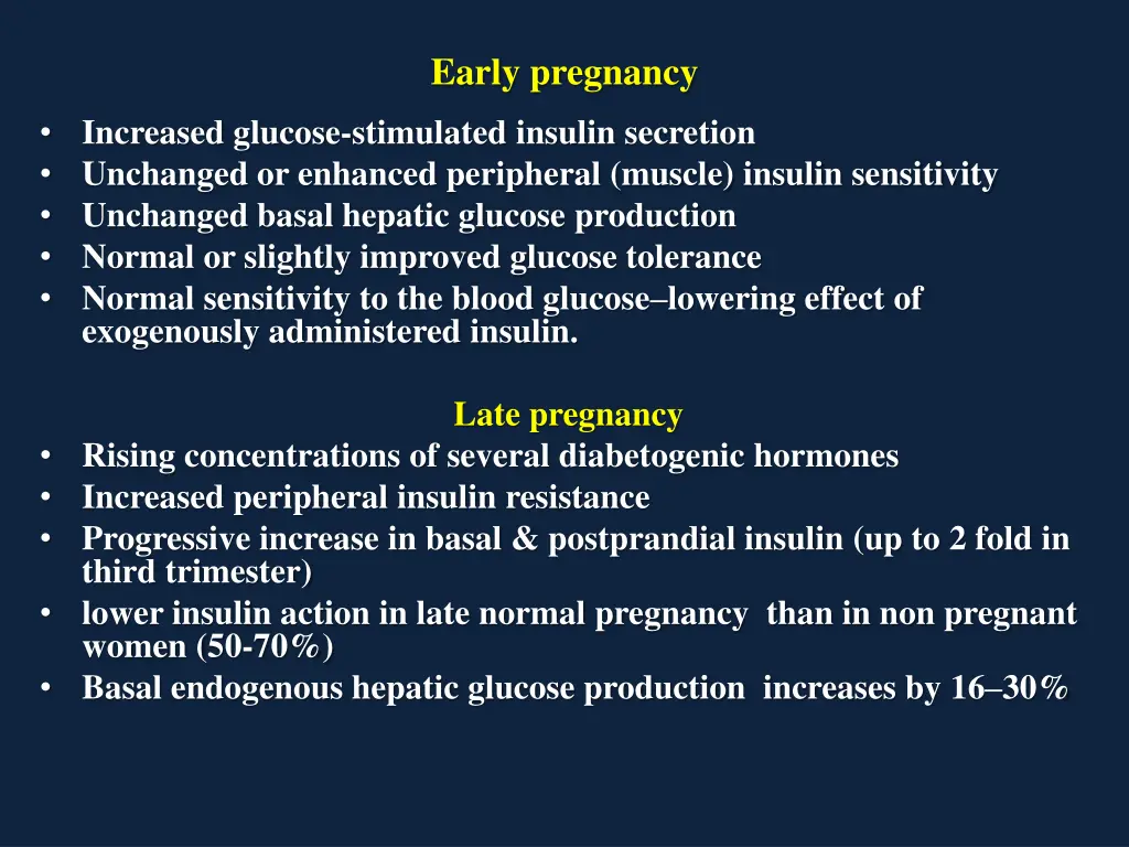 early pregnancy