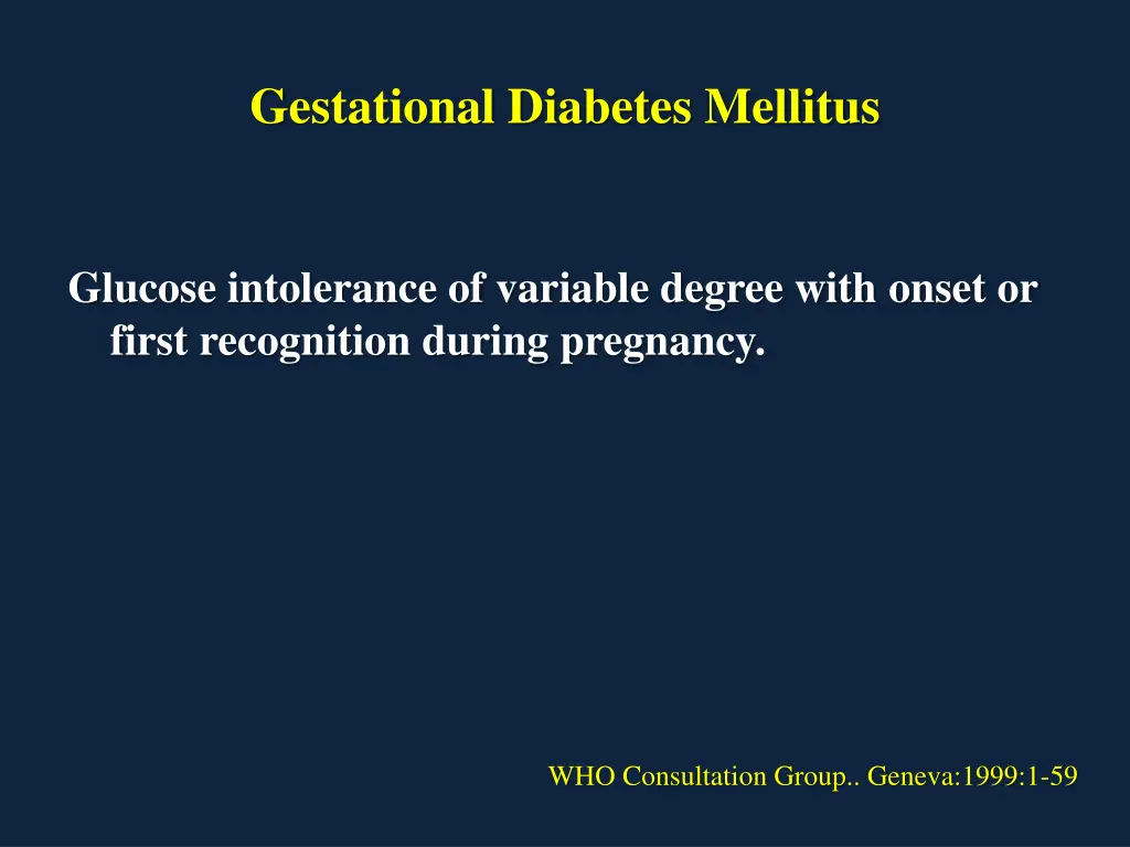 gestational diabetes mellitus 1