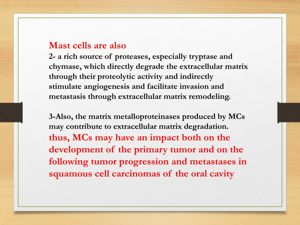 mast cells are also 2 a rich source of proteases