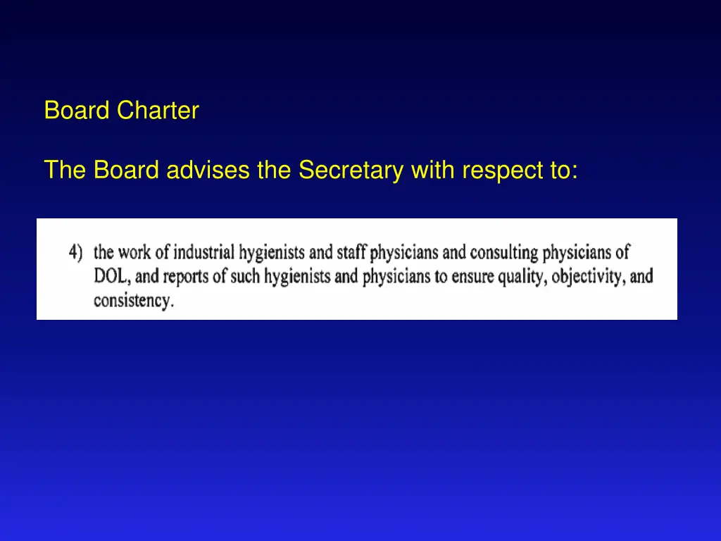 board charter