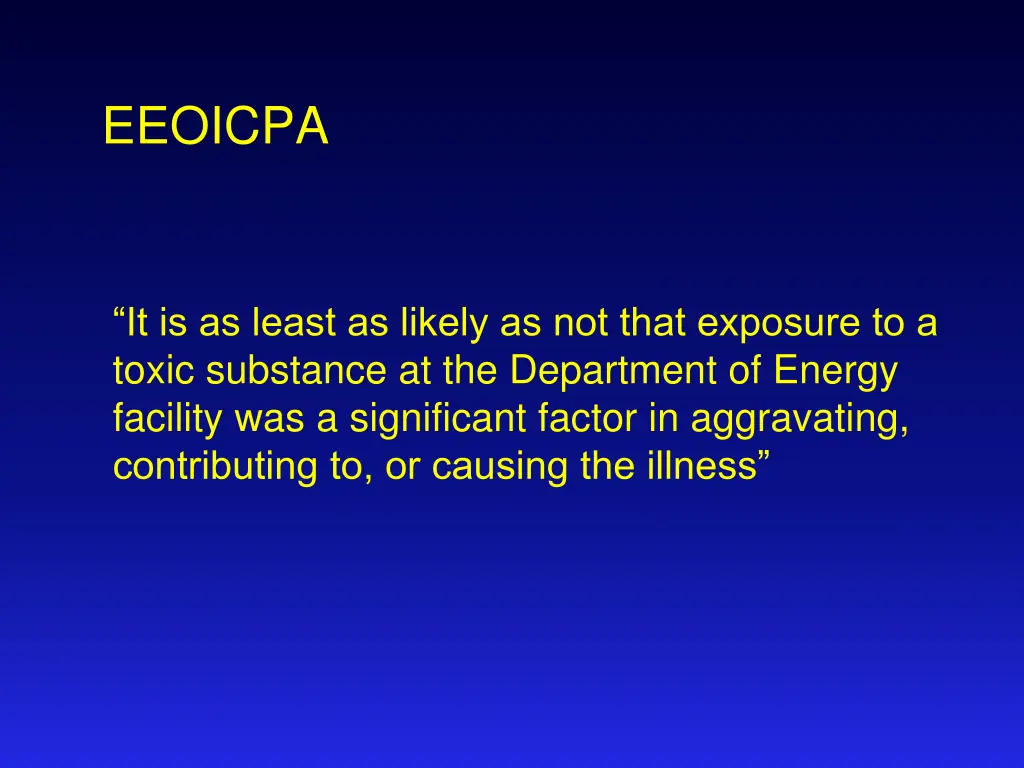 eeoicpa