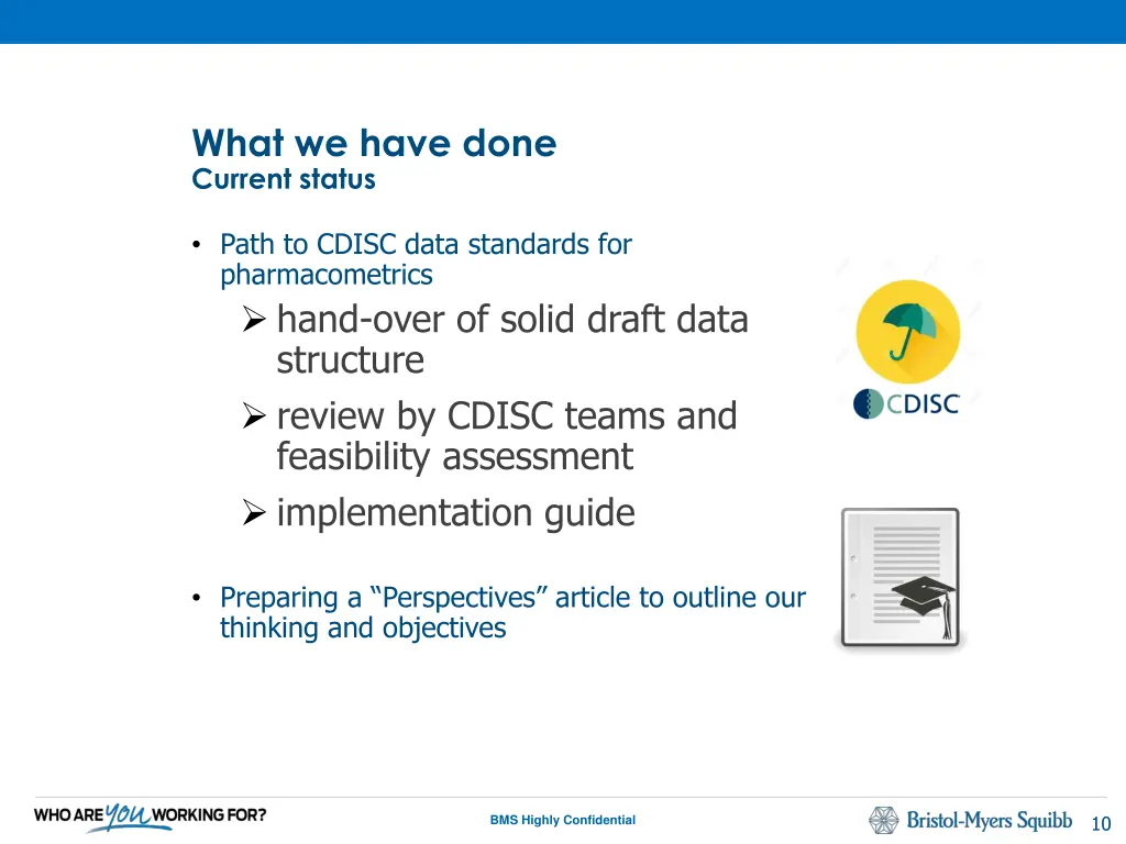 what we have done current status