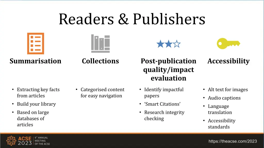 readers publishers