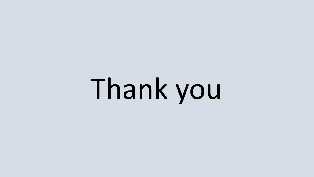thank you