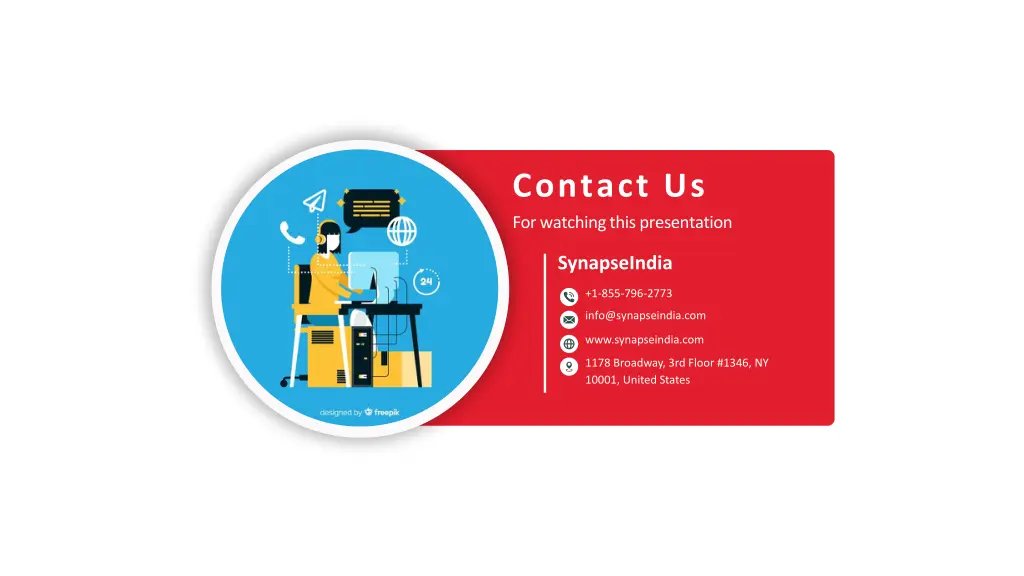 contact us for watching this presentation