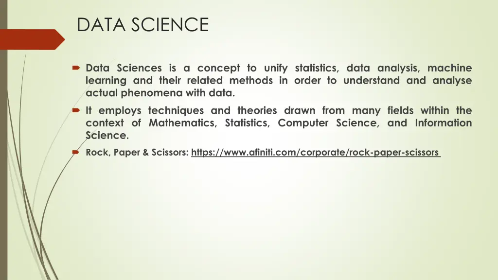 data science