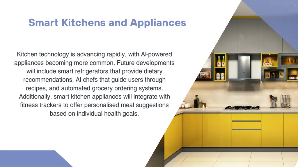 smart kitchens and appliances