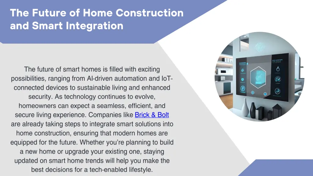 the future of home construction and smart