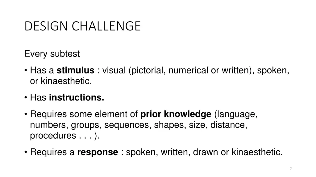 design challenge